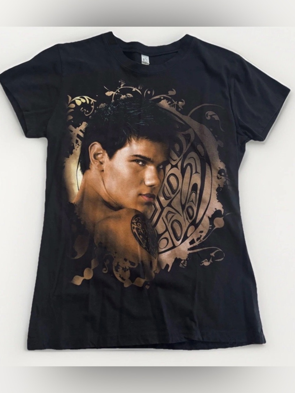 Y2K Twilight T-Shirt New Moon Promo Tee Size XL Team Jacob Werewolf Vampires